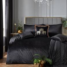 Laurence Llewelyn-Bowen Luxury Påslakan Svart (220x260cm)