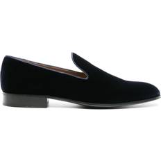 Gianvito Rossi Low Shoes Gianvito Rossi Jean Velvet Loafers - Blue