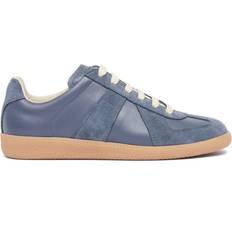 Maison Margiela Replica Low-Top Leather Sneakers - Blue