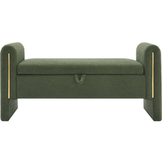 Benches No Modern Teddy Bed End Green Storage Bench