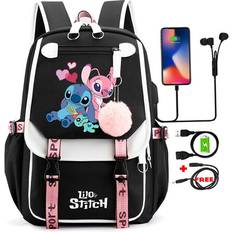 Willbond 3Pcs/Set Lilo and Stitch unisex Backpack Bookbag Rucksack Bagpack Schoolbag