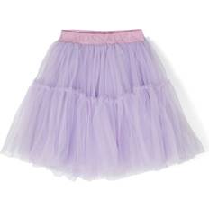 M Skirts Monnalisa Logo Waistband Tutu Skirt - Purple