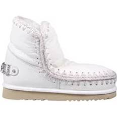 Mou Kängor & Boots Mou Rhinestones Logo Boots - White