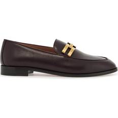 Aquazzura Smooth Leather Brandi Loafers - Purple