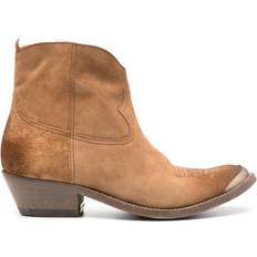 GOLDEN GOOSE Boots GOLDEN GOOSE Young 45mm Suede Boots - Brown