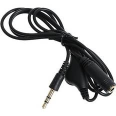 Foxnovo 3.5mm Male To Female Stereo Headphone Audio Extension Cable 1m