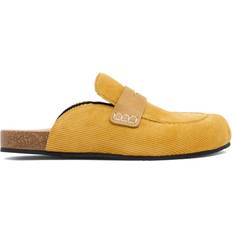 JW Anderson Corduroy Loafer Mules - Yellow