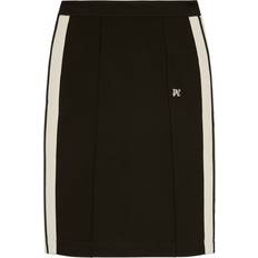 Palm Angels Women Skirts Palm Angels Monogram Midi Skirt - Black