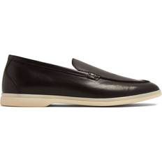 Scarosso Ludovico Leather Loafers - Brown