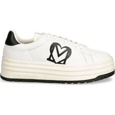 Love Moschino Shoes Love Moschino Logo-Print Trainers - White