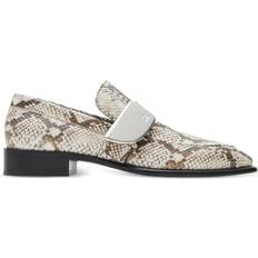 Burberry Loafers Burberry Shield Python-Print Loafers - Calf Leather
