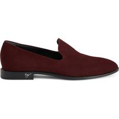 Giuseppe Zanotti Low Shoes Giuseppe Zanotti Gatien Suede Loafers - Red