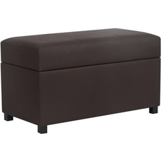 Ebern Designs Storage Benches Ebern Designs 31 Inches Pu Faux Leather Ottoman Storage Bench