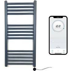 Heated Towel Rails Manissa York Flat Electric Heated Towel Rails Beige, Anthracite, Blue, Pink, Green, Brown, Yellow