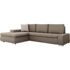 Brun - Divaner Sofaer Cerys Divan med Chaiselong Sofa