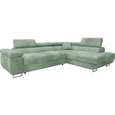 Gabina Grøn Med Chaiselong Sofa