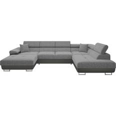 Sofas Mirjan24 Wohnlandschaft Alu Eckcouch Sofa