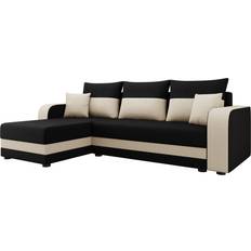 Divansofas Hewlet Divan 3-Person Sort Beige Sofa