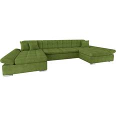 Gröna - U-soffor Dewitt Dewitt Dubbeldivan Sofa 4-Sits Grön U-Soffor Soffa