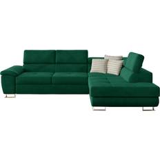 Reginia Grøn Med Chaiselong Sofa