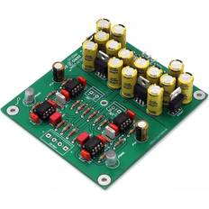 Mmcf10 feedback attenuated phono amplifier-pcb & diy kit & finished board