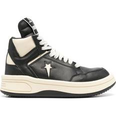 Rick Owens Unisex Trainers Rick Owens Turbowpn Leather Sneakers - Black