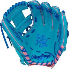 Rawlings Baseball Rawlings Heart of the Hide Vibrant Series 31 Pattern Pro I Web 11.5" Baseball Glove Right Hand Throw Blue