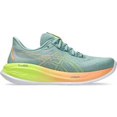 Asics Gel-Cumulus - Men Sport Shoes Asics Men's Gel-Cumulus 26 Paris - Light Celadon/Safety Yellow