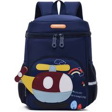 RYWOLT (Dark Blue) Versatile Fashionable Cartoon Backpack For Toddlers Lightweight And Durable