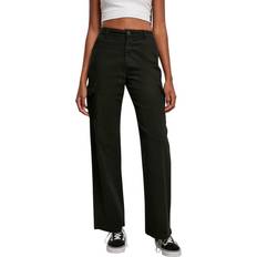 Urban Classics High Waist Cargo Pants - Schwarz