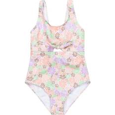 Girls - White Swimwear Roxy All About Sol One Piece Swimsuit - White