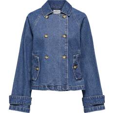 Abrigos Only Chaqueta Vaquera OnlApril - Bleu