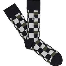 Fred Perry Homme Sous-vêtements Fred Perry Glitch Print Socken - Brushed Black