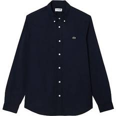 Lacoste Bomull Skjortor Lacoste Långärmad Skjorta Elegant Stil - Blue