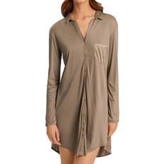 Beige - Women Nightgowns Hanro Nachthemd - Taupe