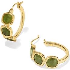 Jewelry Kendra Scott Maura Vintage Gold Hoop Earrings