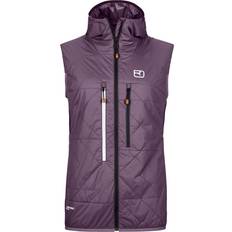 Ortovox Women Vests Ortovox Swisswool Piz Boè Weste - Lila