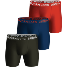 Recycled Materials Men's Underwear Björn Borg Sports Boxer 3-pack - Mehrfarbig