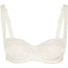 Dolce & Gabbana Bras Dolce & Gabbana Balconette Satin Lace Bra White