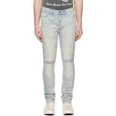 Ksubi Van Winkle Stencil Legacy Ripped Skinny Jeans - Denim