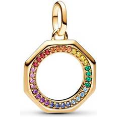 Pandora Gold Charms & Pendants Pandora Me Rainbow Medallion Charm - Gold