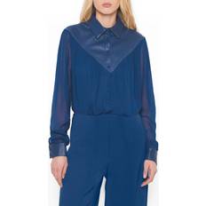 Jenna Blouse - Navy Blue