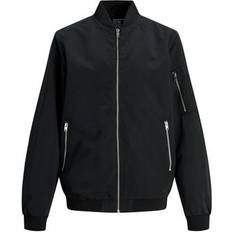 Ytterkläder Jack & Jones Jjerush Bomber Noos Junior Höstjacka Svart