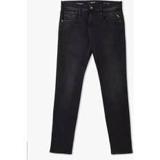Herr - Tencel Byxor & Shorts Replay Anbass Hyper Cloud Slim Fit Jeans - Gray