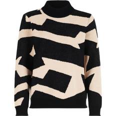 Betty Barclay Kläder Betty Barclay Strickpullover Ku Dam Stickade Tröjor - Black/Beige