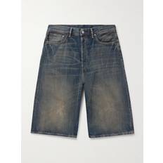 Acne Studios Men Shorts Acne Studios Judda Straight-Leg Denim Shorts - Blue