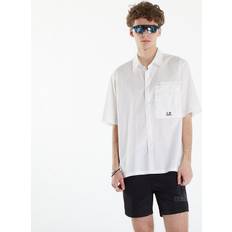 C.P. Company Shirts C.P. Company Short Sleeve Shirt - Gauze White