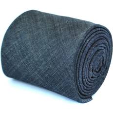 Linen Accessories Thomas Designer Linen Tie - Dark Navy Blue