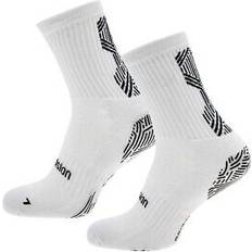 Gripped Anti-Slip Sports Socks - White