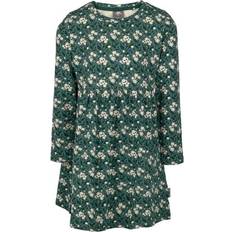Green Dresses Trespass Morra Floral Dress - Dark Green
